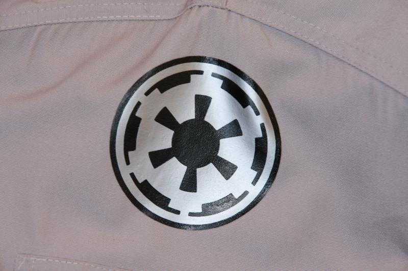 SWPA-COGJ STAR WARS IMPERIAL FORCES COG LOGO JACKET 8" EMBROIDERED PATCH 