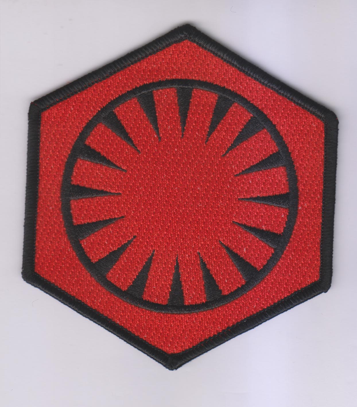 SWPA-FC-11 Star Wars Stormtrooper Red Cog 3" Embroidered Patch USA Mailed 